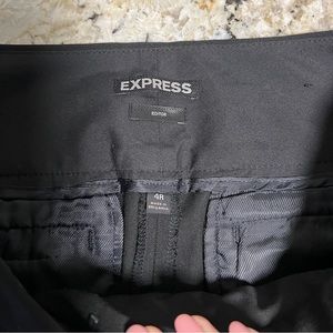 Express Editor mid-rise pants 4r